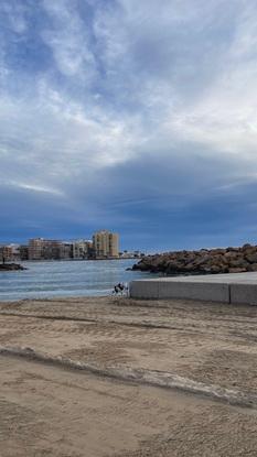 Zonas de playa a un par de calles