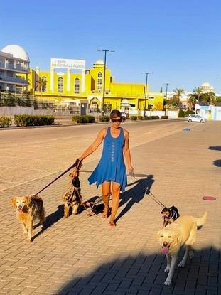 Yako, Cora, Jamón , Betty y Maggie