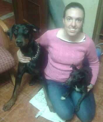 Con Nala y Zeus