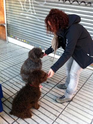 Pancho,su amigo Lucas y yo.