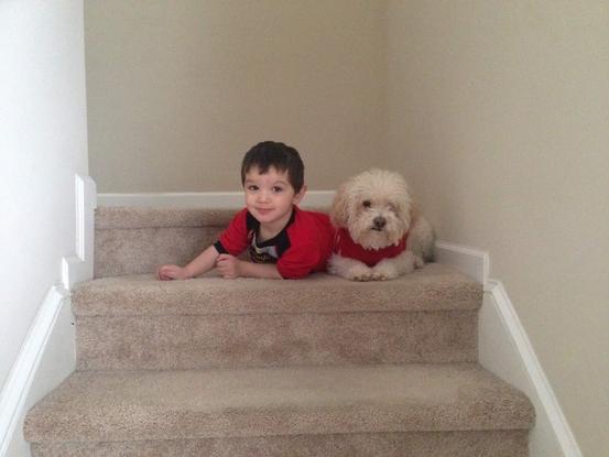 Bella y mi sobrino