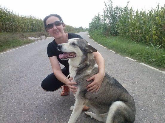 Nika cansadita del paseo