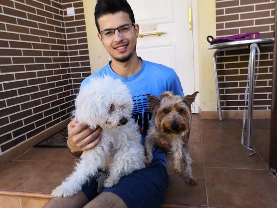 Selfie con los peques