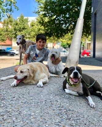 Leo, Gordito, Jazz y Orión!