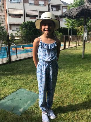 Blanca en las zonas comunes de la urbanización 