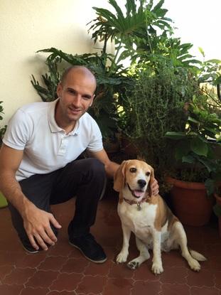 Con Chirly (Beagle) en Casa | With Chirly (Beagle) at home. 