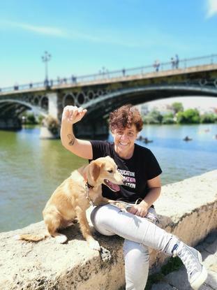 Paseando por el Guadalquivir.