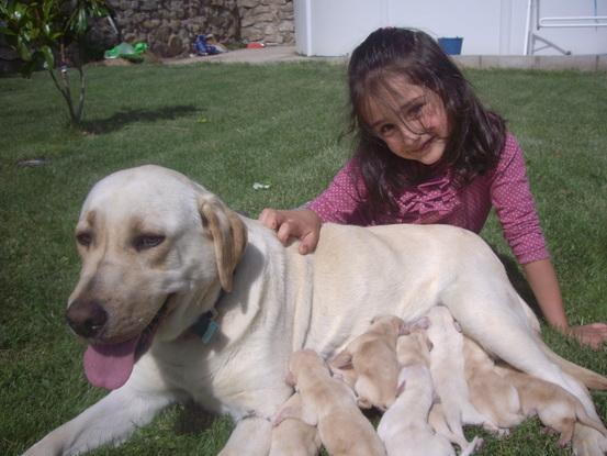 yo de pequeña con Quiara