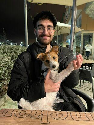 Disfrutando con coco