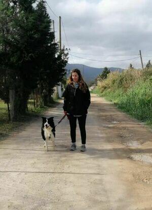 Perrera los Barrios, como paseadora