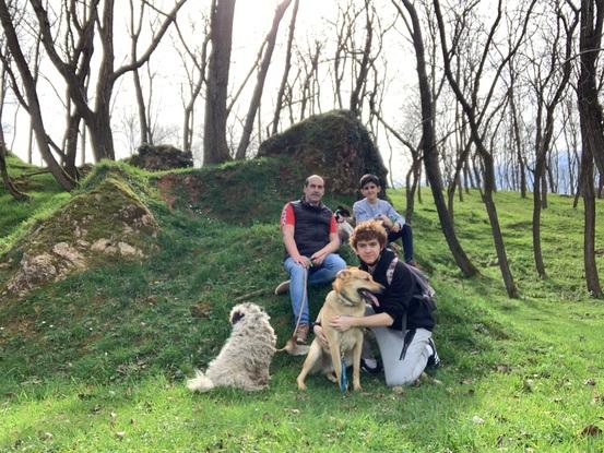 Paseo con Coki, Lucky y Lua