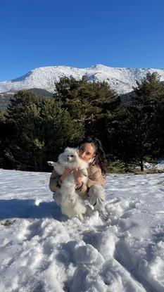 Con Gucci en la nieve ❄️