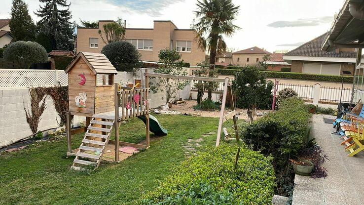 Jardín accesible a perretes