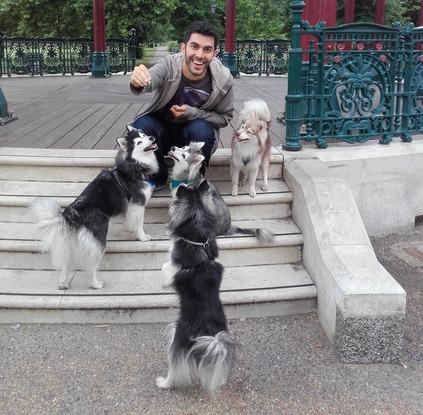 De paseo con unos amigos muy traviesos