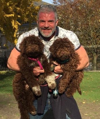 Roma & Frieda Italian water dogs 