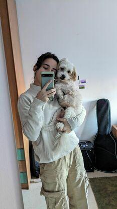 Este es Cody, mi perrito que vive en Portugal