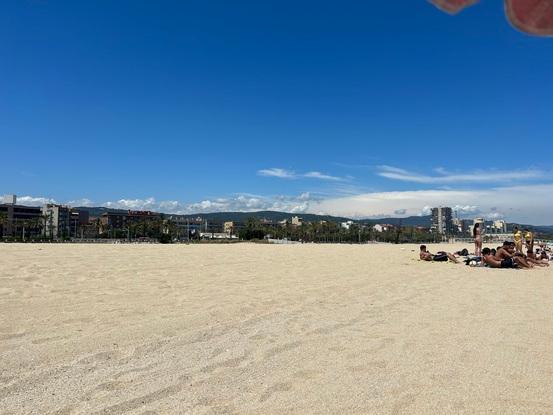 Tenemos la playa a 10 minutos de la casa