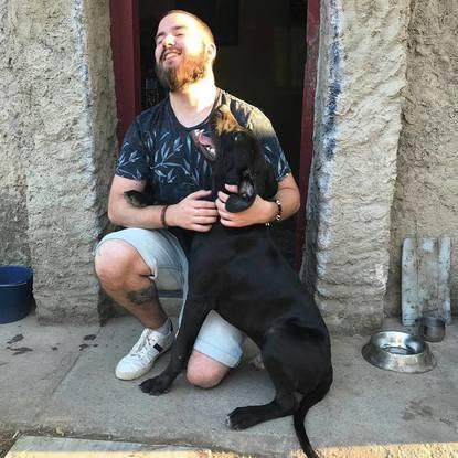 Pedrito, el perro d un familiar.