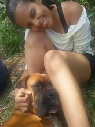 A Bruno le encantan los paseos y el amor