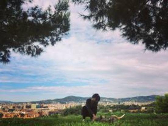 Paseando por el parque de Montjuic